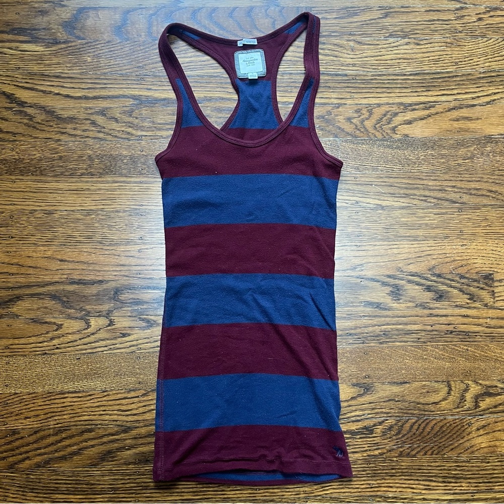 5/$15 MUST BUNDLE Vintage Abercrombie & Fitch Striped Cami Tank Top